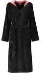 Cawoe Bademantel, Schwarz, Textil, Gr. XS, female, Badtextilien, Badem&auml;ntel