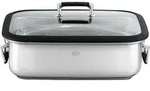 R&ouml;sle Br&auml;ter Silence Pro, Edelstahl, Metall, 9 L, rechteckig, 28.5x18.1x40.9 cm,