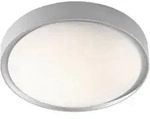 Trio Leuchten Badezimmer-Deckenleuchte Clarimo, Titan, Metall, Kunststoff, rund,rund,