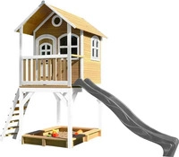 XXXLutz SPIELHAUS Braun, Grau, Wei&szlig; 370x291x191 cm