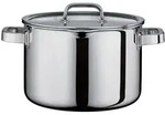 Spring Kochtopf Finesse2+, Silber, Metall, Kunststoff, Glas, 7,4 L, 17 cm, mit
