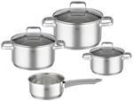 R&ouml;sle Kochtopfset Charme, Edelstahl, Metall, 4-teilig, 16 cm,20 cm,16 cm,...
