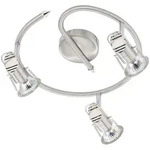 Led, Silber, Metall, 42x17x42 cm, Lampen & Leuchten, Innenbeleuchtung, Deckenleuchten