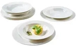 Ritzenhoff Breker Tafelservice Sofia, Wei&szlig;, Keramik, 12-teilig, 24x31x30 cm, Essen &