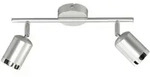Wofi Led, Silber, Metall, 8x14x43.5 cm, Lampen & Leuchten, LED Beleuchtung,