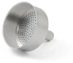 Bialetti Trichter, Silber, Metall, K&uuml;chenger&auml;te, Kaffeemaschinen & Zubeh&ouml;r