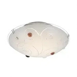 Globo Lighting Led, Wei&szlig;, Glas, Rund, 25x7.5x25 cm, Lampen & Leuchten, LED