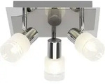 Brilliant Spotrondell, Wei&szlig;, Metall, 30.5x14.5x30.5 cm, Lampen & Leuchten,
