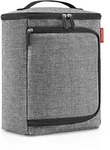 Reisenthel Thermobox Coolerbox twist silver, Grau, Schwarz, Kunststoff, 7 L, 23x30x14