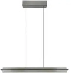 Trio Leuchten Led-Pendelleuchte Emerson, Nickel, Metall, F, 9x150x95 cm, Lampen &