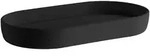 Seifenschale, Schwarz, Kunststoff, 12x5.5x9.2 cm, Badaccessoires,...