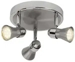 Brilliant Spotrondell, Silber, Metall, 18x13.5x18 cm, Lampen & Leuchten,