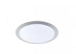 Led, Wei&szlig;, Metall, Rund, 35x8x35 cm, Lampen & Leuchten, LED Beleuchtung,