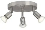 Brilliant Spotrondell, Silber, Metall, 18x5.5x14 cm, Lampen & Leuchten,