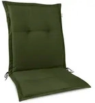 Beautissu Niederlehnerauflage, Dunkelgr&uuml;n, Textil, Rechteckig, 50x7x105 cm,