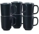 Ritzenhoff Breker Kaffeebecher, Schwarz, Keramik, Kaffee & Tee, Tassen, Kaffeebecher