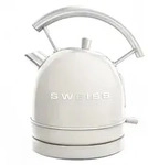 Sweiss Wasserkocher, Beige, Metall, 20x27.5x23.5 cm, K&uuml;chenger&auml;te,...