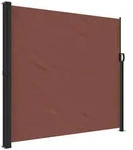 vidaXL Seitenmarkise, Braun, Textil, 180x300 cm, Sonnen- & Sichtschutz, Markisen
