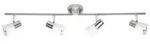 Brilliant Spotrohr, Wei&szlig;, Metall, 81x15x16.5 cm, Lampen & Leuchten,