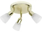 Brilliant Spotrondell, Wei&szlig;, Metall, 20x20x18.5 cm, Lampen & Leuchten,