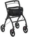 Juskys Wohnungsrollator, Schwarz, Metall, 66x90x56 cm, Freizeit, Wellness