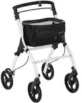 Juskys Wohnungsrollator, Wei&szlig;, Metall, 66x90x56 cm, Freizeit, Wellness