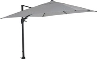 Siena Garden AMPELSCHIRM Anthrazit, Hellgrau 300x300 cm