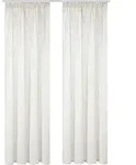 Fertigvorhang Softy, Wei&szlig;, Textil, Uni, 140x160 cm, f&uuml;r Stange und Schiene