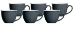 Ritzenhoff Breker Jumbotassen, Anthrazit, Keramik, 0.35 L, Kaffee & Tee, Tassen,