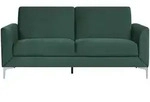 Beliani 3-Sitzer-Sofa, Gr&uuml;n, Textil, 188x90x75 cm, Wohnzimmer, Sofas & Couches,