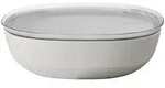 Mepal Salatsch&uuml;ssel Silueta, Transparent, Kunststoff, 9.2 cm, nachhaltig,