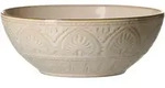 Ritzenhoff Breker Schale Omara, Creme, Keramik, rund, 19.5x7x19.5 cm, Essen &