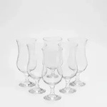 Van Well Gl&auml;serset Holiday, Klar, Glas, 6-teilig, 460 ml, 19.5 cm, Essen & Trinken,