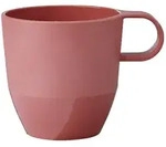 Mepal Henkelbecher, Rosa, Rot, Kunststoff, Kaffee & Tee, Tassen, Kaffeebecher