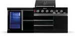 Goriller Outdoork&uuml;che, Schwarz Hochglanz, Metall, 217x90x58 cm, CE, Grills &