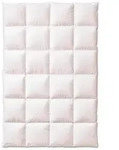 Kauffmann Daunendecke Elegance 700, Wei&szlig;, Textil, F&uuml;llung: Daunen, 155x220 cm,
