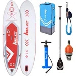 Zray Stand-Up-Paddle-Board, Rot, Kunststoff, Grafikmuster, Bootsf&ouml;rmig, 81x15x330