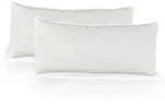 Ribeco Kopfkissen, Wei&szlig;, Textil, F&uuml;llung: Entendaunen, Entenfedern, 40x80 cm, Made