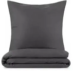 Blumtal Bettw&auml;sche, Anthrazit, Textil, Rechteckig, 135x200 cm, Oeko-Tex&reg;...