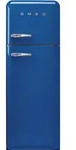 Smeg K&uuml;hl-Gefrier-Kombination 50'S Style, Blau, Metall, 1 Schublade(n),3