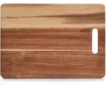 Schneidebrett, Braun, Holz, 25x35 cm, K&uuml;chenzubeh&ouml;r, Schneidebretter