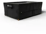 Juskys Gartenm&ouml;belabdeckung, Schwarz, Kunststoff, 140x75x220 cm, Gartenzubeh&ouml;r,