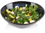 S&auml;nger Salatschale, Schwarz, Stein, 23.5x7.5x23.5 cm, kratzfest, Essen &...