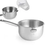 Hendi Topf, Silber, Metall, 30x25x25 cm, Kochen, T&ouml;pfe, Kocht&ouml;pfe