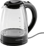 GOURMETMAXX WASSERKOCHER Schwarz, Edelstahl 15x23x20.5 cm