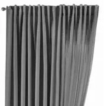 Gardinenbox Schlaufengardine, Grau, Textil, 300x250 cm, Oeko-Tex&reg; Standard 100,