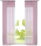 Gardinenbox Fadengardine, Rosa, Textil, 140x250 cm, Oeko-Tex&reg; Standard 100,