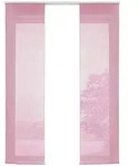 Gardinenbox Vorhang, Rosa, Textil, 60x245 cm, Oeko-Tex&reg; Standard 100,...
