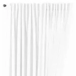 Gardinenbox Schlaufengardine, Wei&szlig;, Textil, 300x250 cm, Oeko-Tex&reg; Standard...