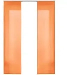 Gardinenbox Vorhang, Orange, Textil, 60x245 cm, Wohntextilien, Gardinen &...